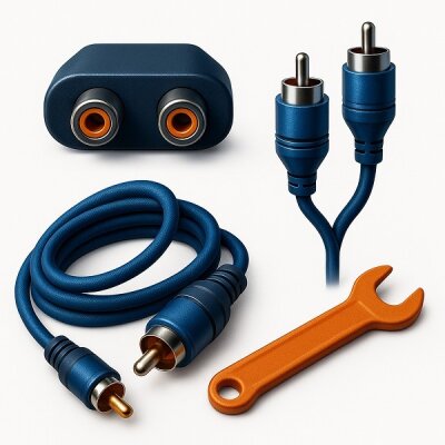 Car-HiFi Cinchkabel & Zubehör für sauberen...