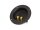 Lautsprecherterminal Gold Anschlussterminal 2-Polig rund D 68mm mit viereckigem Flansch