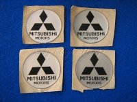 Felgen Mittenembleme Selbstklebend Mitsubishi Motors(4)...