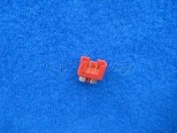 Hochstromstecker rot 6fach Kontakt mit Löthülse