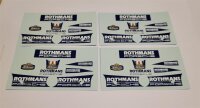 Rothmans Decorbogen Aufklebe (4) r für Slot.it...