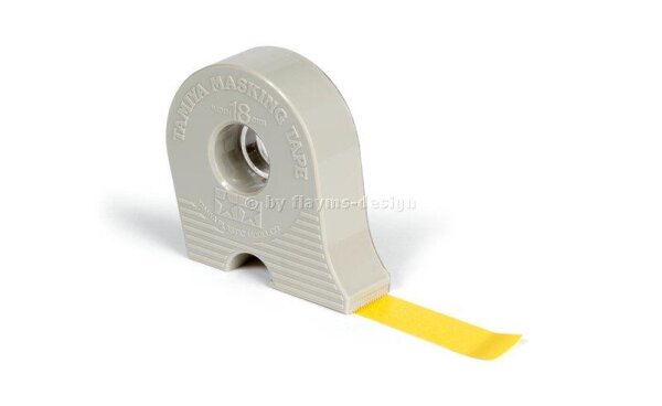 Masking Tape 18mm / 18m mit Abroller 87032 Tamiya Scheibenabkleber