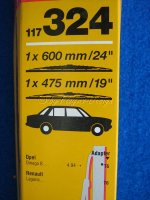 SWF 117324 Wischbl&auml;tter Paar Opel &amp; Renault...