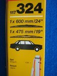 SWF 117324 Wischbl&auml;tter Paar Opel &amp; Renault...