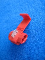 Abzweigverbinder  (Japaner) rot f&uuml;r 0,75 - 1,5 qmm...