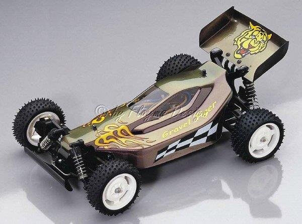 Buggy Lexan Karosserie mit Decorbogen Gravel-Tiger 1:10 *Restposten