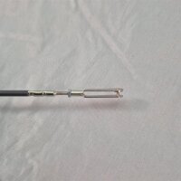 Bowdenzug anthrazit 100cm lang mit Metall Innenzug,...