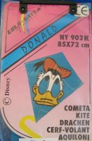 Donald Kinderdrachen 85x72cm Einleiner mit Drachenschnur