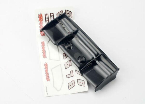 Heckflügel schwarz für 1:16 E-Revo Heckspoiler Traxxas TRX7122
