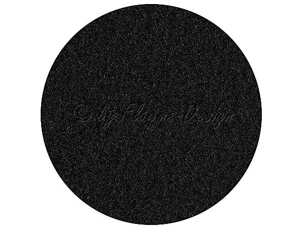 Velour Bezugsstoff schwarz 12S14 1,40 x 0,75m