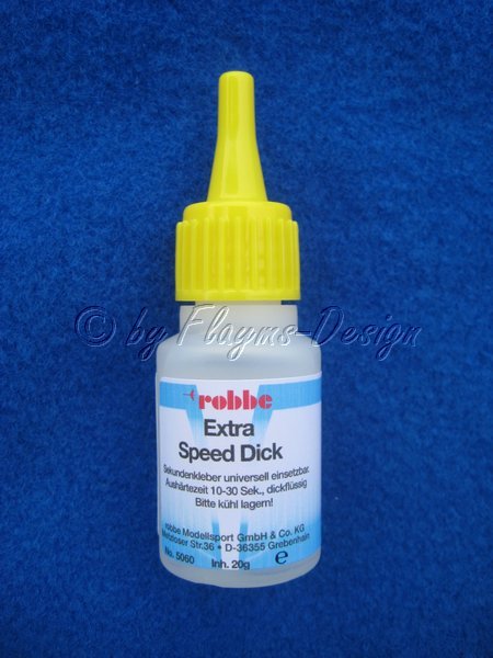 Robbe-Speed Extra Dickflüssig Sekundenkleber 20gr Flasche