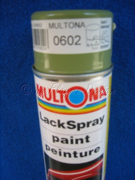 Autolackspray 400ml Dose Farbe 0602 von MULTONA NEU