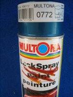 Autolackspray 400ml Dose Farbe 0772 von MULTONA NEU