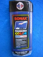 POLISH&WAX COLOR SONAX FARB POLITUR BLAU 500ml Flasche