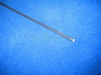 Fiberglas vollstab Durchmesser 4mm 2 Meter lang schwarz