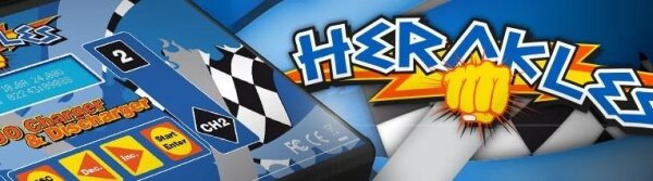 Doppel Ladegerät 1-10A Herakles 2.0 AC/DC Dual-Lader & Entlader für LiPo, Li-Fe, Ni-MH, PB 1-10A H-Speed HSP0005