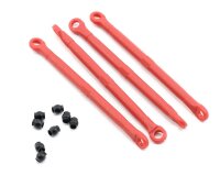 Spurstangen rot v/h (molded) für 1:16 E-Revo Traxxas...