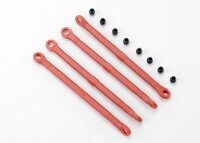Spurstangen rot v/h (molded) für 1:16 E-Revo Traxxas...