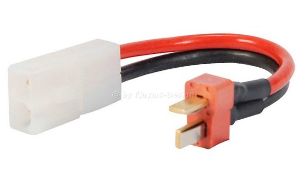 Adapterkabel Tamiya-Stecker auf T-Plug Stecker Carson 500906099