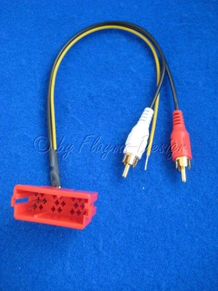 eBay Kategorie falsch Line-Out Adapterkabel Chinch auf Mini-Iso 2-Kanal-Ausf&uuml;hrung AIV630111