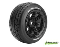 Rädersatz (2) ST-Rocket Sport Compound schwarz 1:8...