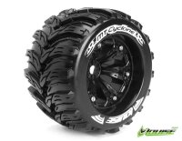 MT 3.8 CYCLONE 1/8 Sport Räder (2) schwarz 17mm...