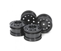 Felgen Race Truck (2+2) schwarz 1:10 - 1:14 Tamiya 300054741