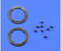Kugeln/Druckplatten-Satz 3mm (8)Kd. F103/F104  Tamiya 51347