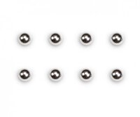 Kugeln/Druckplatten-Satz 3mm (8)Kd. F103/F104  Tamiya 51347