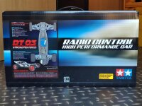 Originalkarton mit Tragegriff zu Tamiya Racing Fighter...