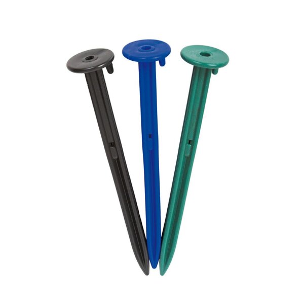 Bodenanker,Hering 8mm Blau für Windspiele 127008-8blau Invento
