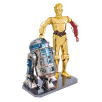 Set C-3PO + R2D2 Box Vers. Metalbausatz Star Wars Metal...