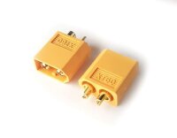 XT-60 Stecker (Männchen) 2 Stück H-SPEED HSPP020
