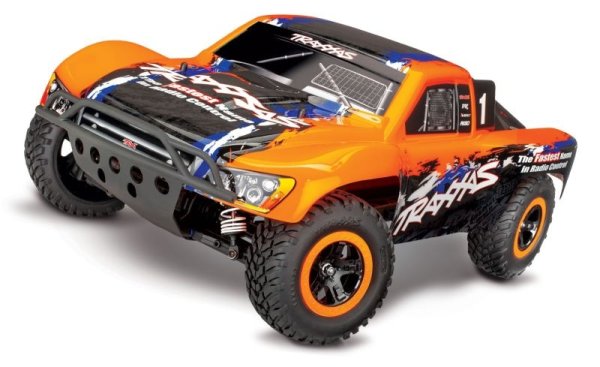 Slash 4x4 VXL orange RTR ohne Akku/Lader 1/10 4WD Short-Course-Race-Truck Brushless Traxxas