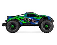 MAXX 1:10 WideMAXX RTR TSM SR VXL4S Regler ohne Akku/Ladegerät 1/10 Monster-Truck Brushless grün Traxxas