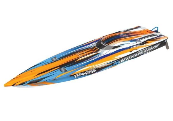 Traxxas Spartan 36" orange BL-Renn-Boot Speedboot Brushless RTR TSM ohne Akku/Lader