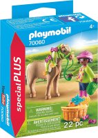 PLAYMOBIL 70060 Mädchen mit Pony Special Plus