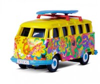 1:87 VW T1 Samba Bus Flower Power 100% RTR Carson