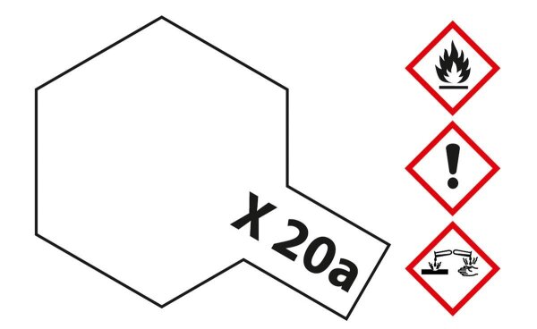 X-20A Verdünner TAMIYA COLOR Acryl 46ml Glas Verdünnung