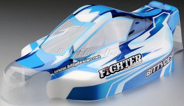 Fighter Body 1:8 Buggy für Xray 808 transparent ANSMANN 242000033 *Restposten