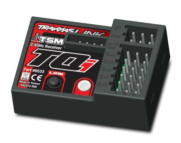 TQi Empfänger Micro 2.4GHz 5-Kanal TRAXXAS #P mit TSM und Telemetrie TRX6500