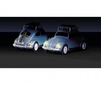 VW Käfer Wintersport 1:87 – Mini RC-Kultauto mit LED & 2.4 GHz Carson 500504149