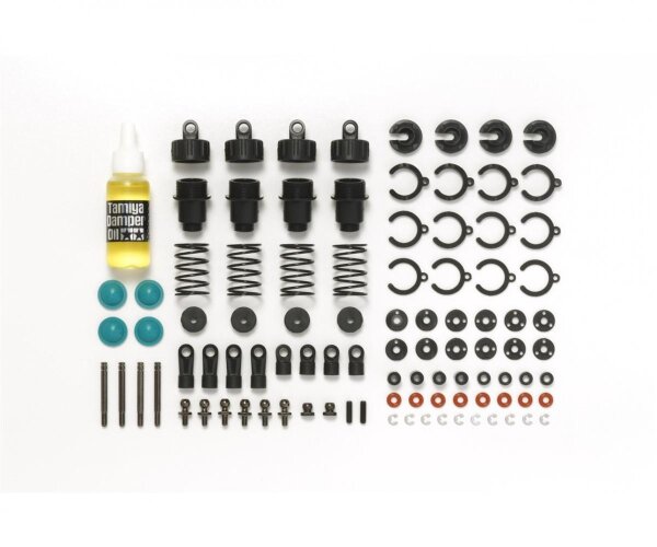 TAMIYA 300054753 CVA Öldruckdämpfer-Set – Super Mini für TT-02/TT-01