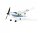Carson RC Sportflugzeug Schulterdecker 2.4 G 100% RTR blau 500505034
