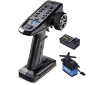 FS 3K Reflex Wheel Pro 4 2.4GHz und 5Kg Servo Carson...