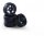 1:10 Räderset (4) Design 14 Speichen schwarz 26mm Profilreifen 500900174 Carson