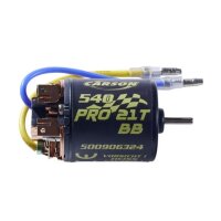 Carson Elektromotor 540 Pro 21T-BB – Brushed...