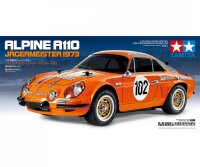 Tamiya 1:10 RC Alpine A110 Jägermeister M-06 Bausatz...