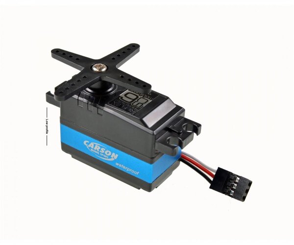 Servo CS-6 Low Profile wasserdicht mit Metallgetriebe Carson 500502047