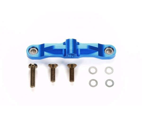 Tamiya TT-02 Aluminium Lenkhebelverbinder blau eloxiert 300054575